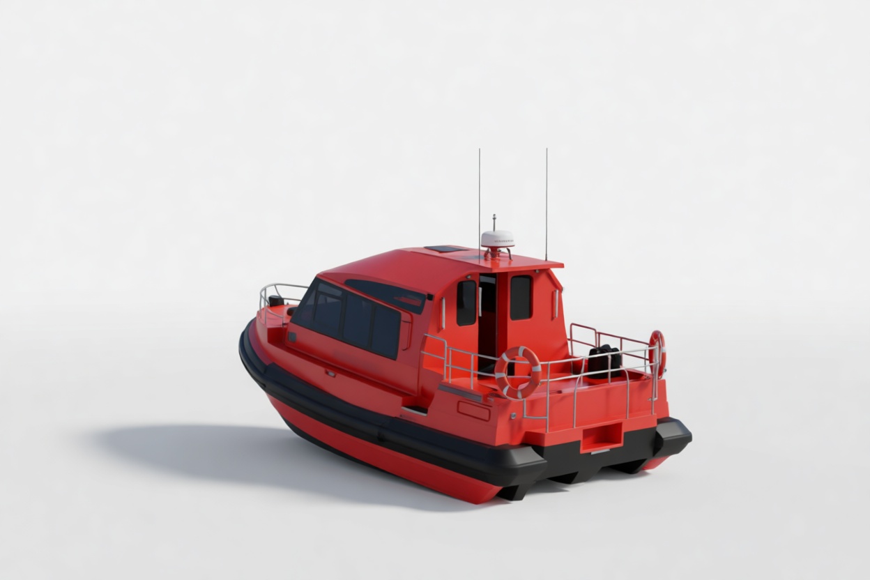 Pilot Boat Model free 3D printable STL