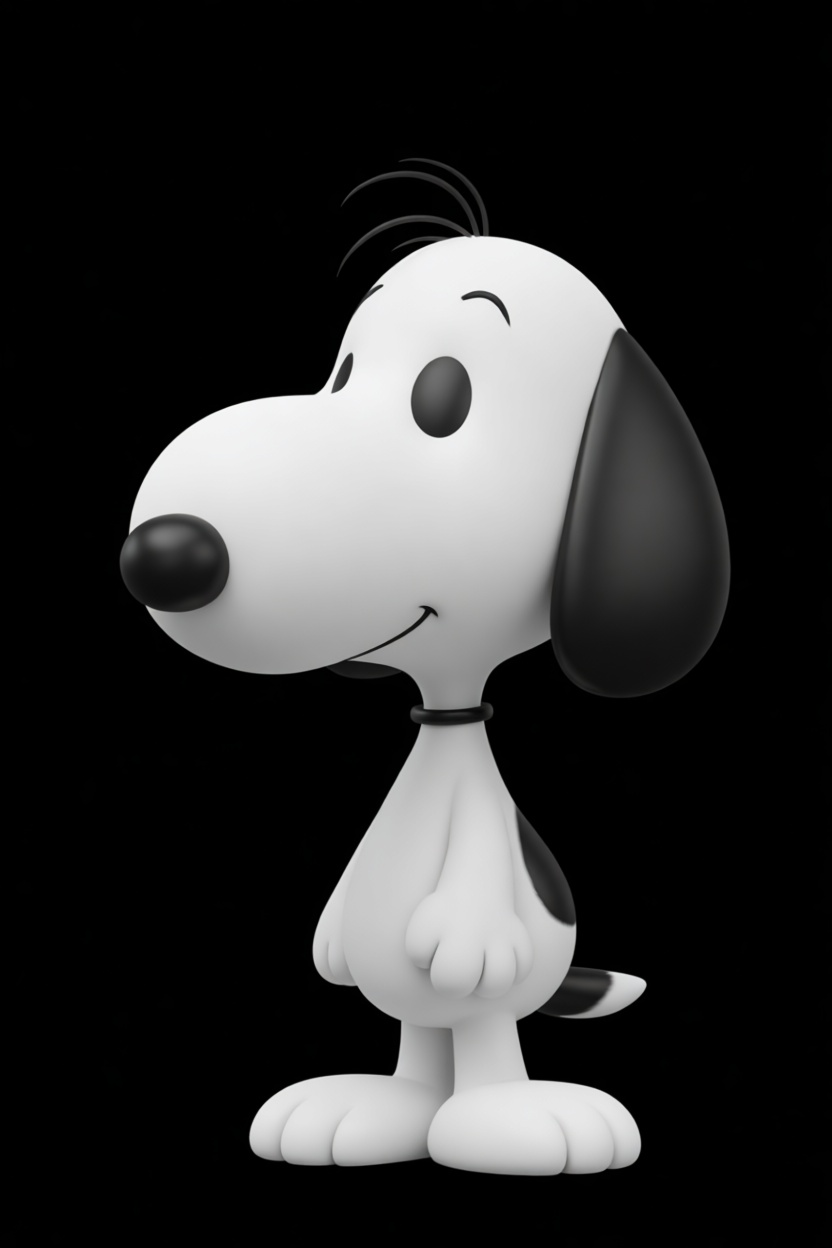 Snoopy Figurine free 3D printable STL