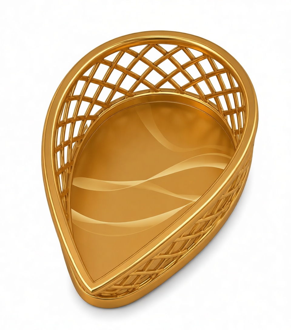 Teardrop Basket Model free 3D printable STL