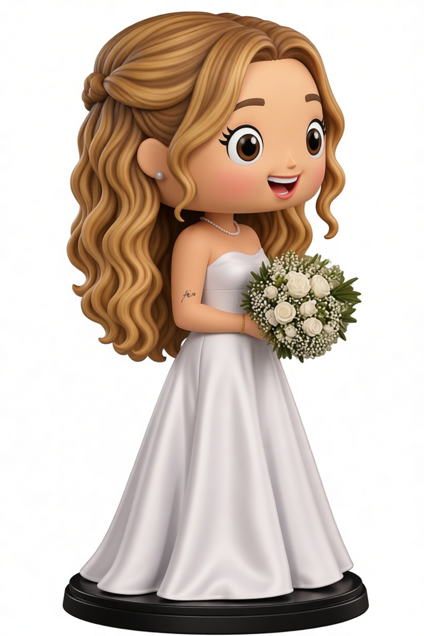 Bride Figurine free 3D printable STL