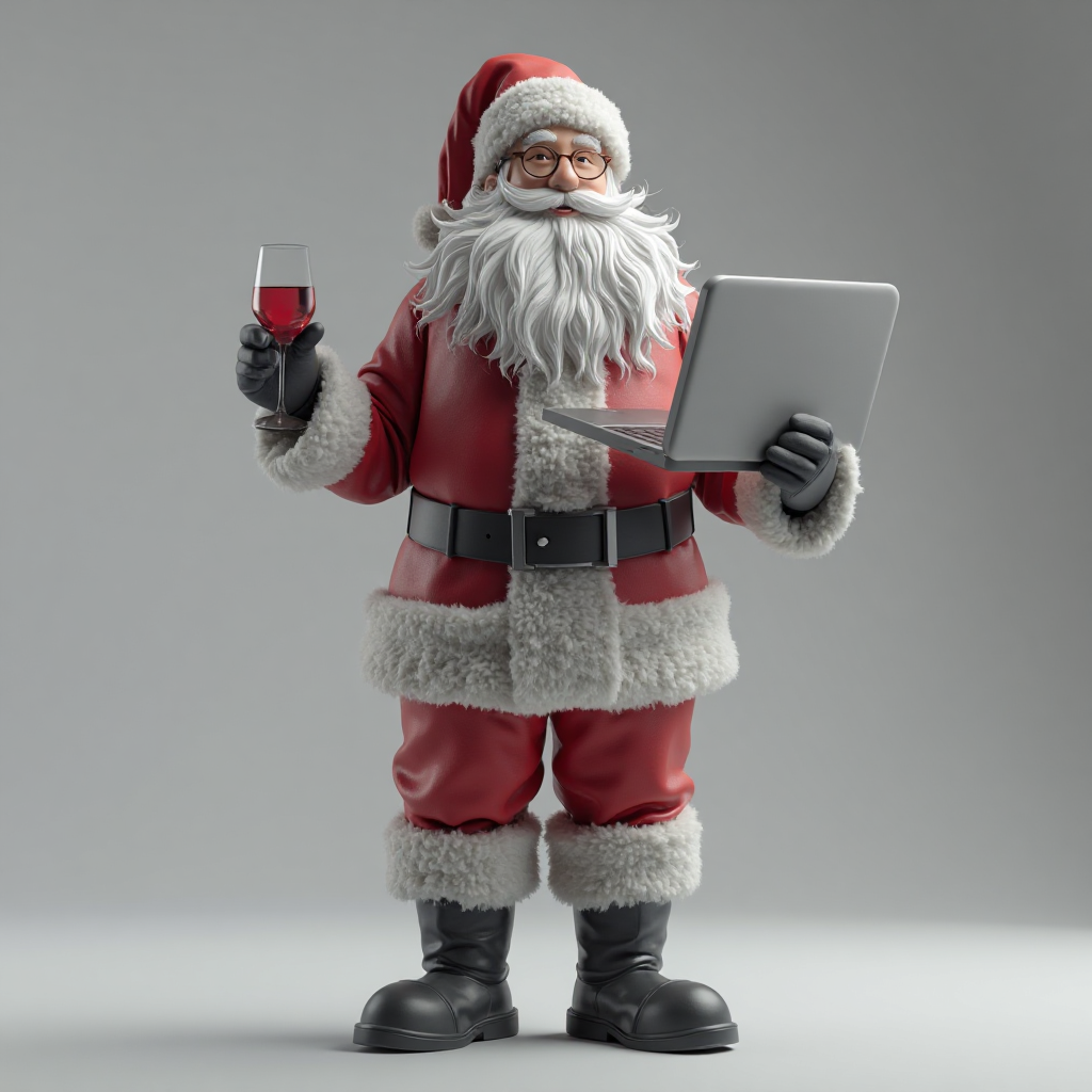 Father Christmas Figurine free 3D printable STL
