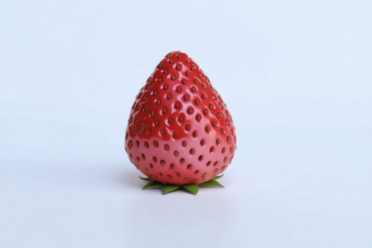 Strawberry Model free 3D printable STL