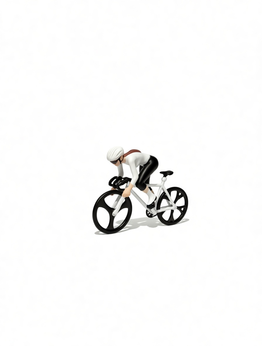Road Cyclist Figurine free 3D printable STL