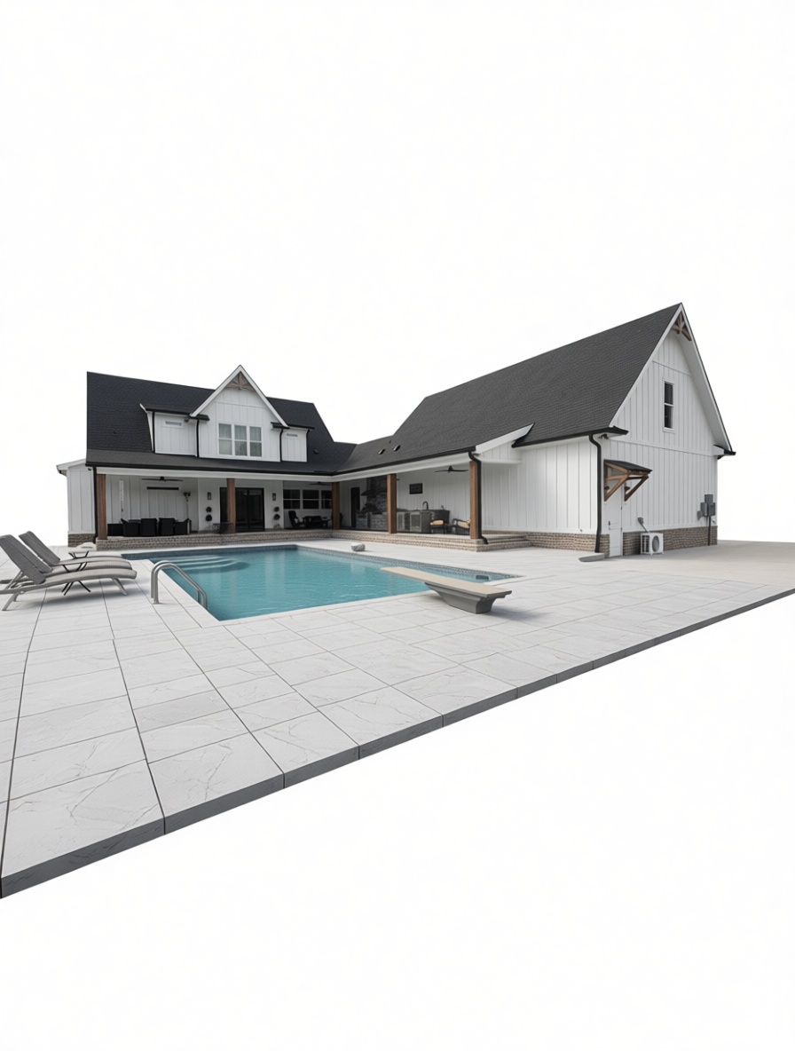 Modern Farmhouse Model free 3D printable STL