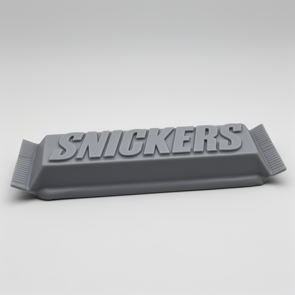 Snickers Bar Model free 3D printable STL