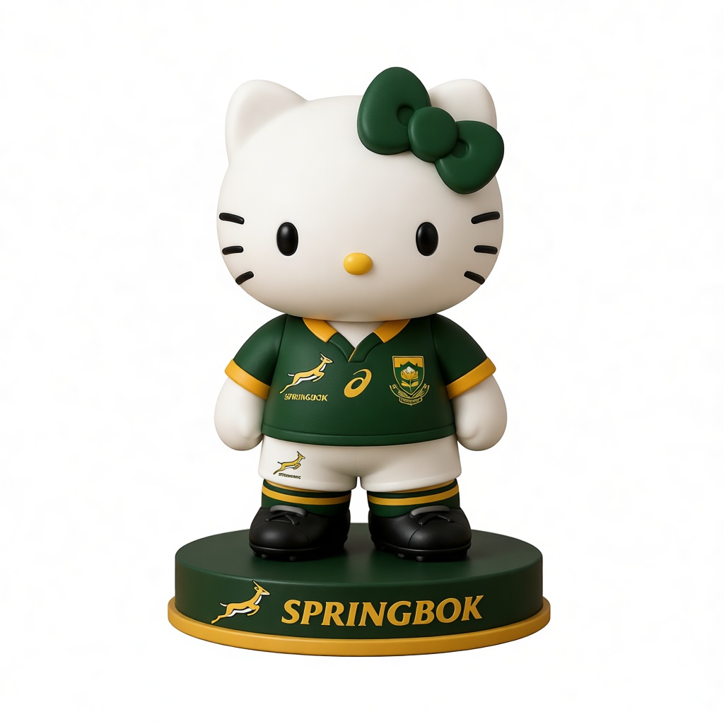Hello Kitty Springbok Figurine free 3D printable STL