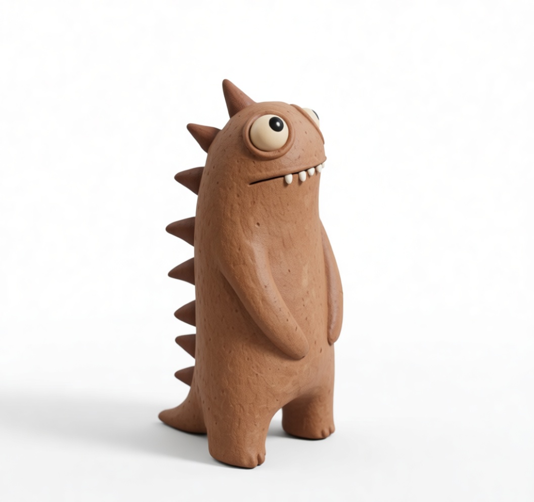 Cute Dinosaur Figurine free 3D printable STL