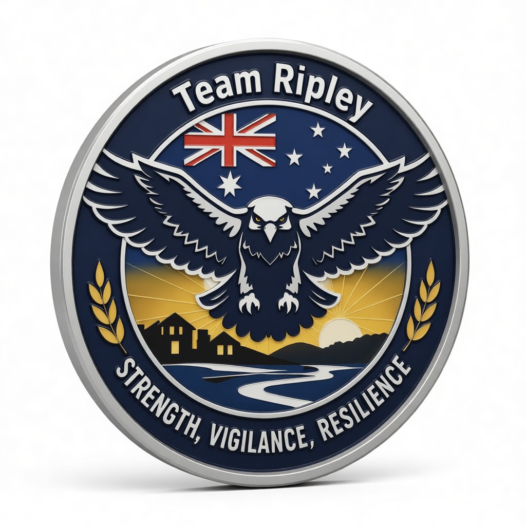 Team Ripley Emblem free 3D printable STL