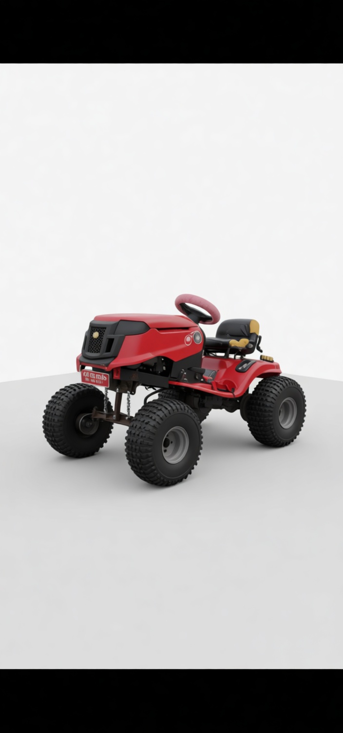 Off-Road Mini Lawn Tractor free 3D printable STL