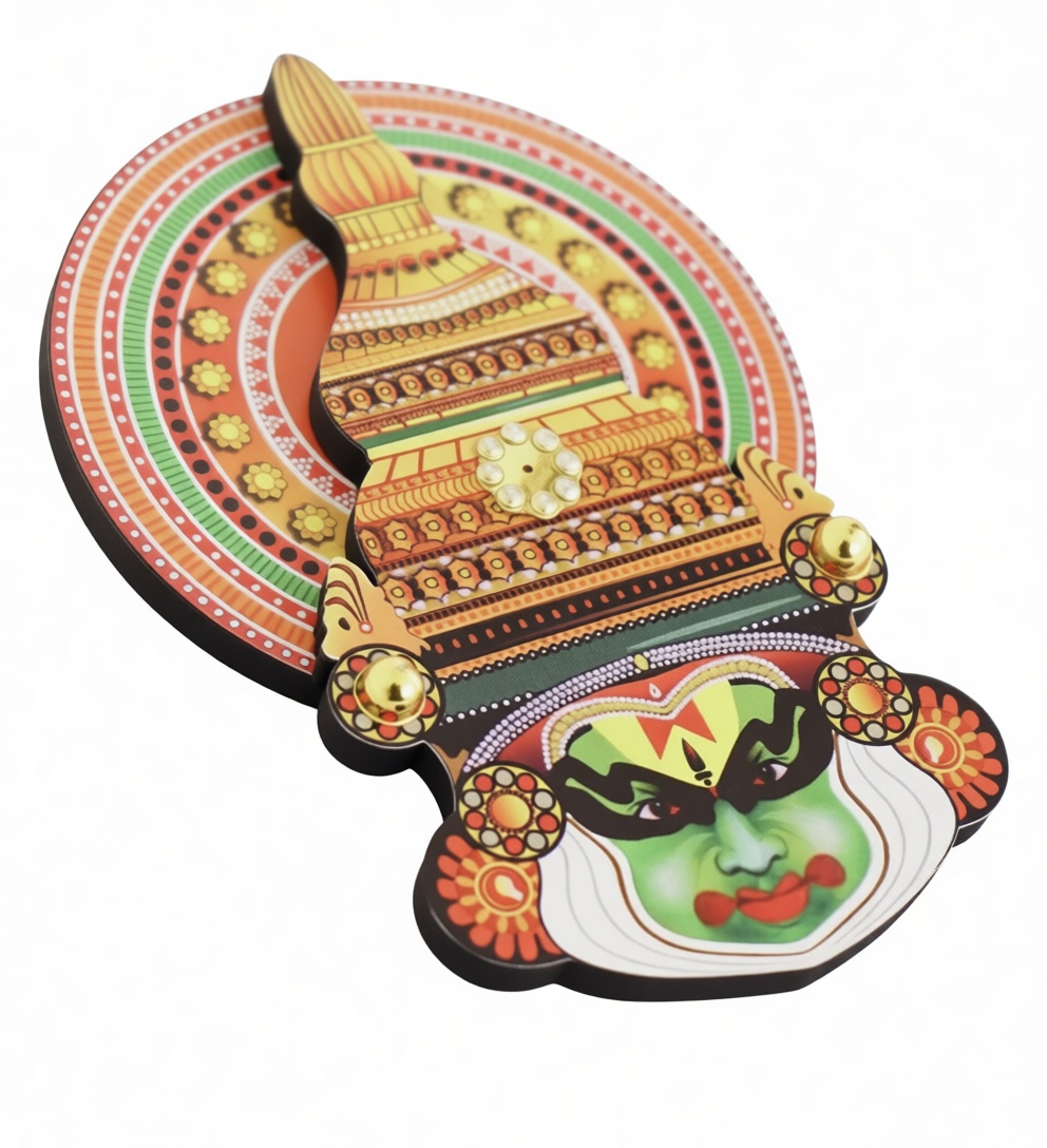 Kathakali Mask Figurine free 3D printable STL
