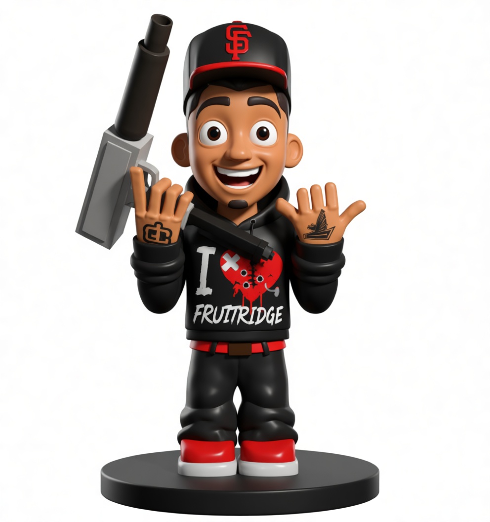 Fruitridge Hoodie Figurine free 3D printable STL