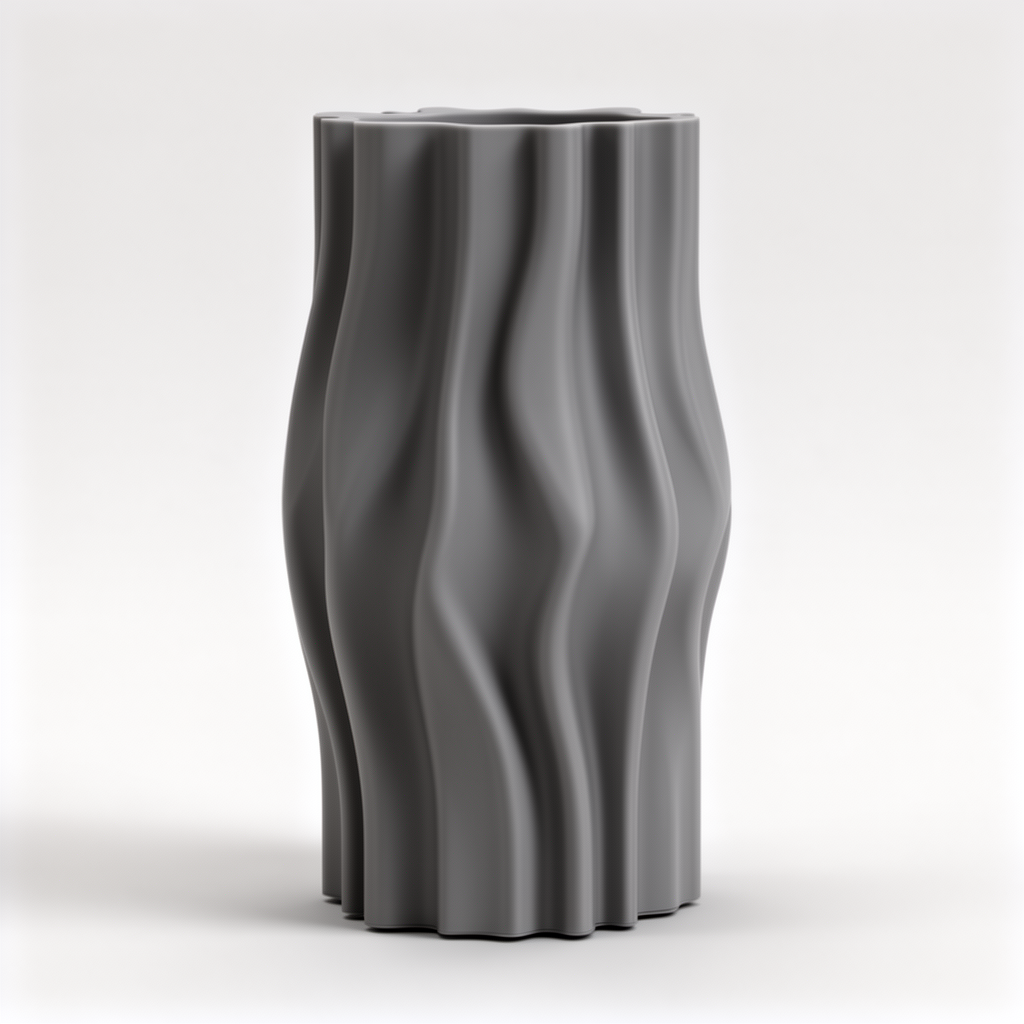 Wavy Lamp Sculpture free 3D printable STL