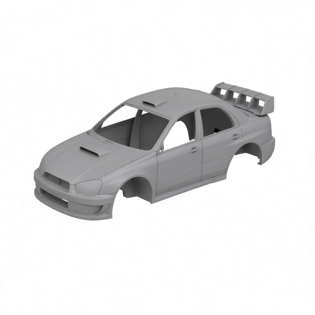 Subaru Impreza WRX STI Body free 3D printable STL