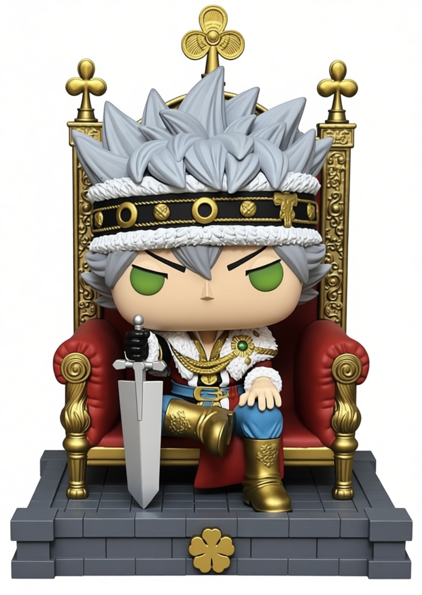Asta King Figurine free 3D printable STL