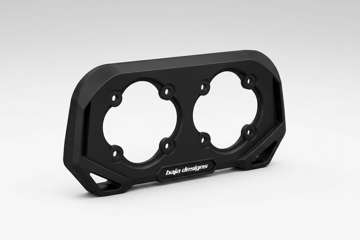 Baja Designs Dual Gauge Mount free 3D printable STL
