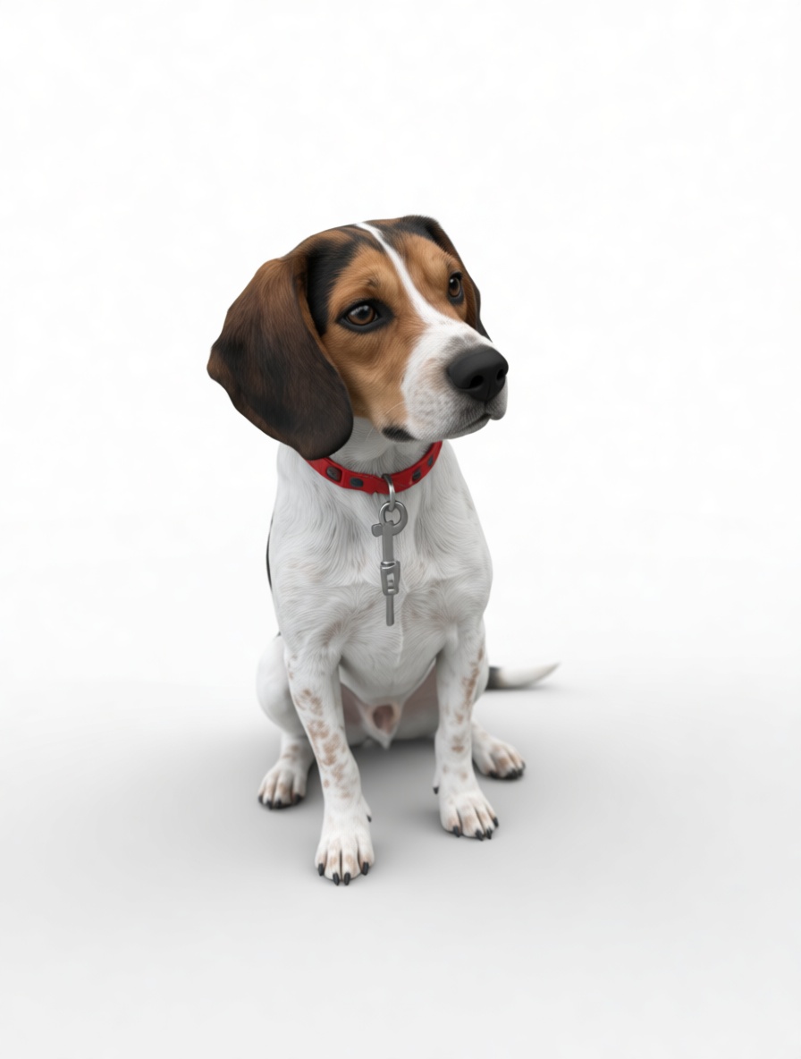 Beagle Dog Figurine free 3D printable STL