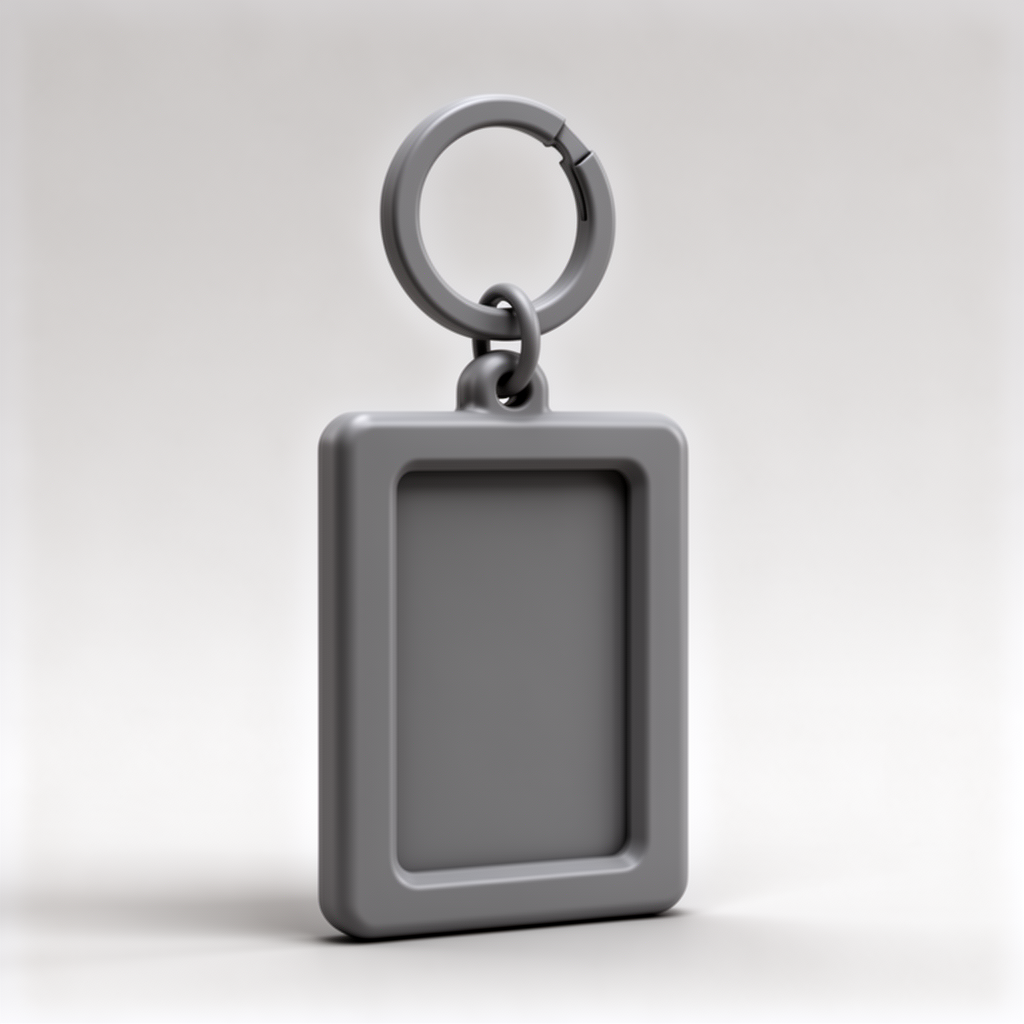 Photo Slot Keychain free 3D printable STL