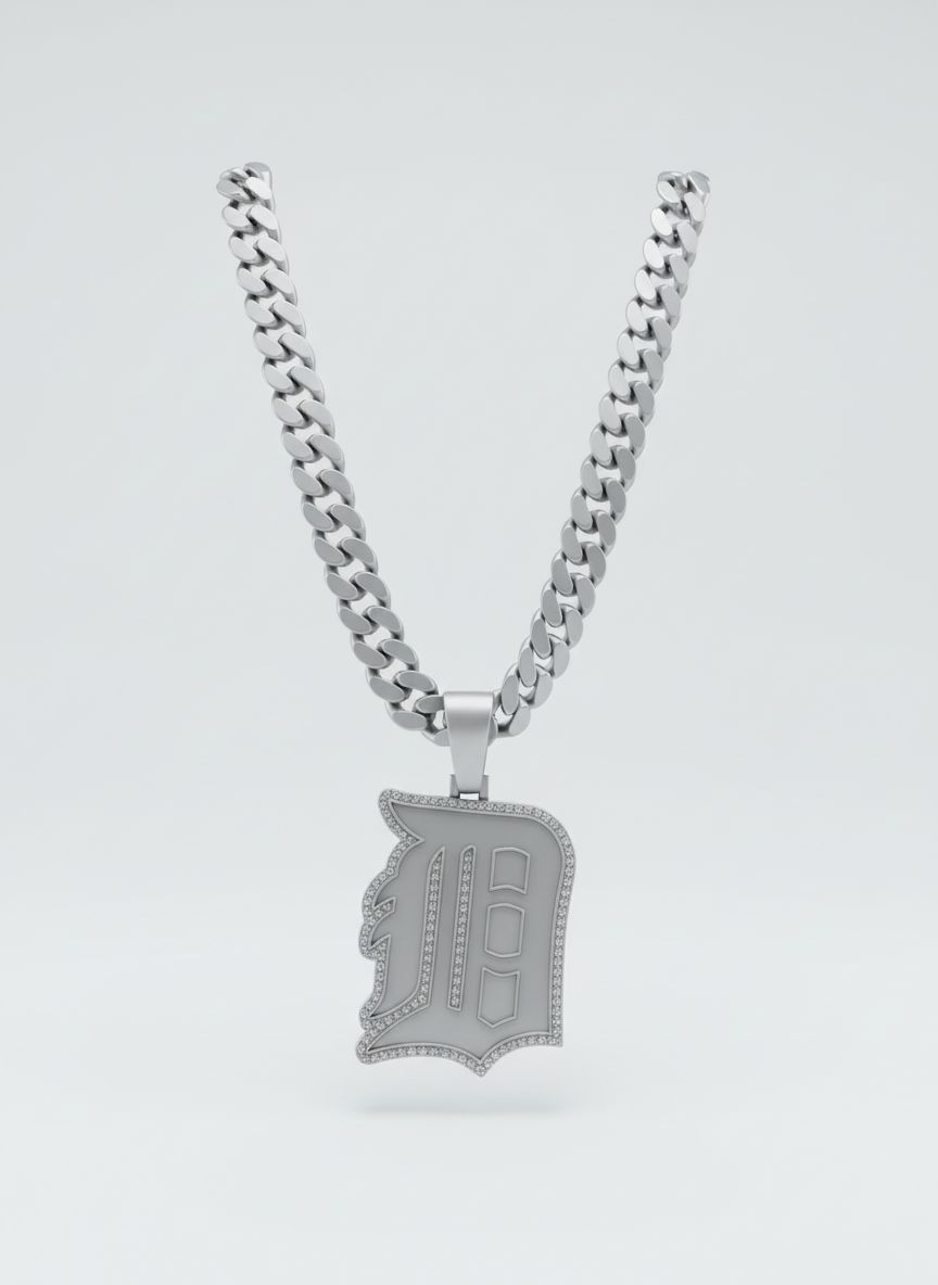 Detroit Tigers Pendant free 3D printable STL