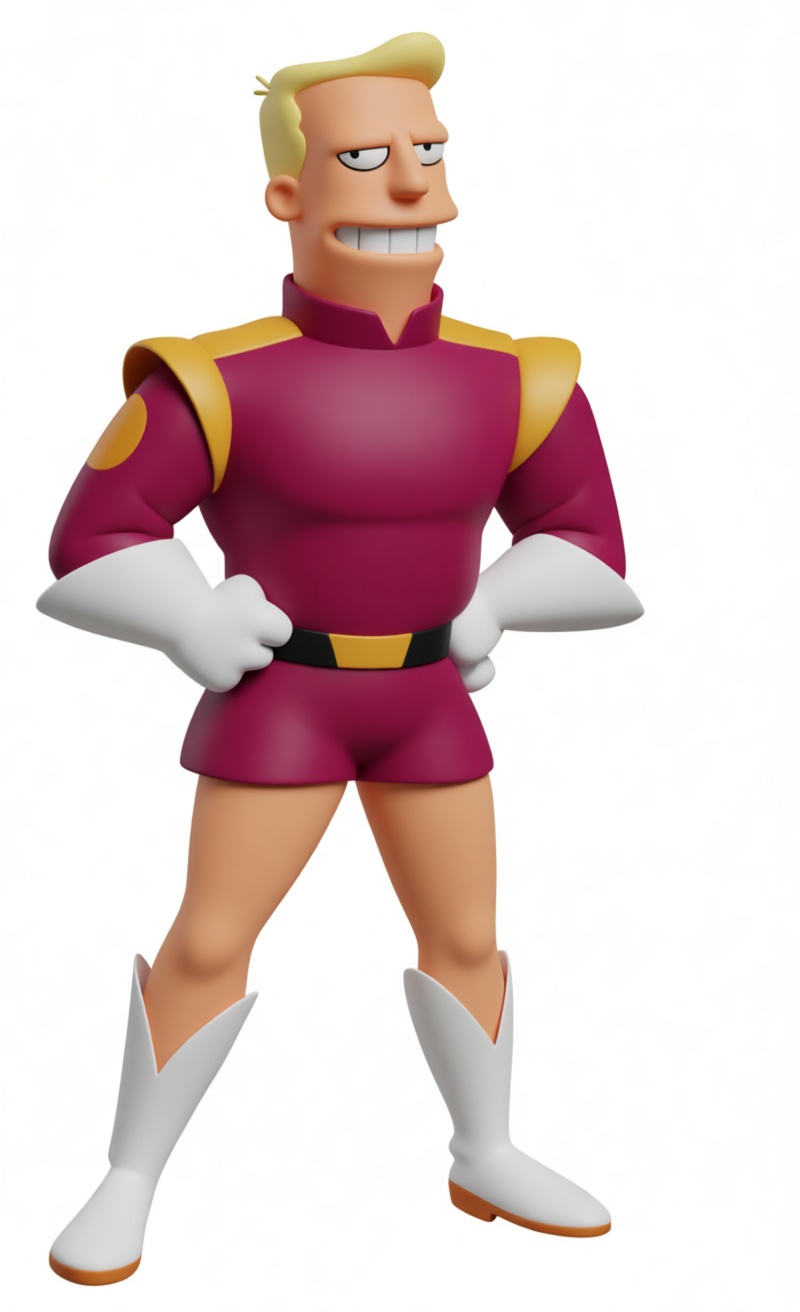 Zapp Brannigan Figurine free 3D printable STL
