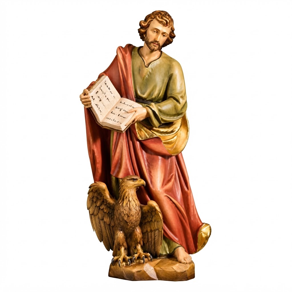 Saint John Statue free 3D printable STL