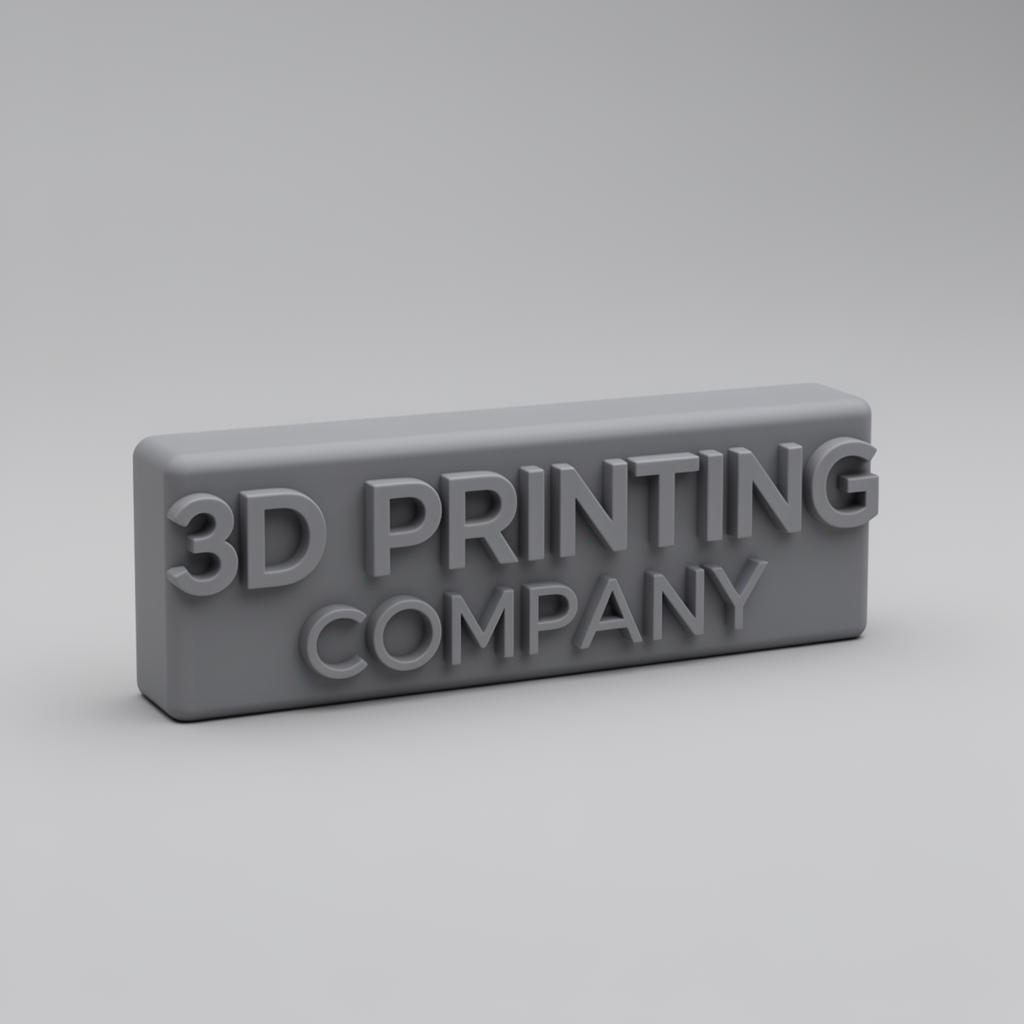 3D Printing Company Model free 3D printable STL