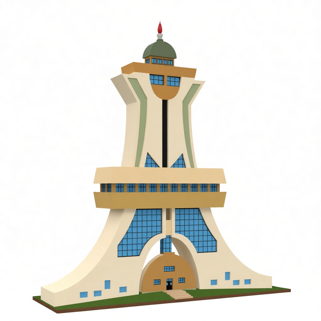 Minar-e-Pakistan Model free 3D printable STL