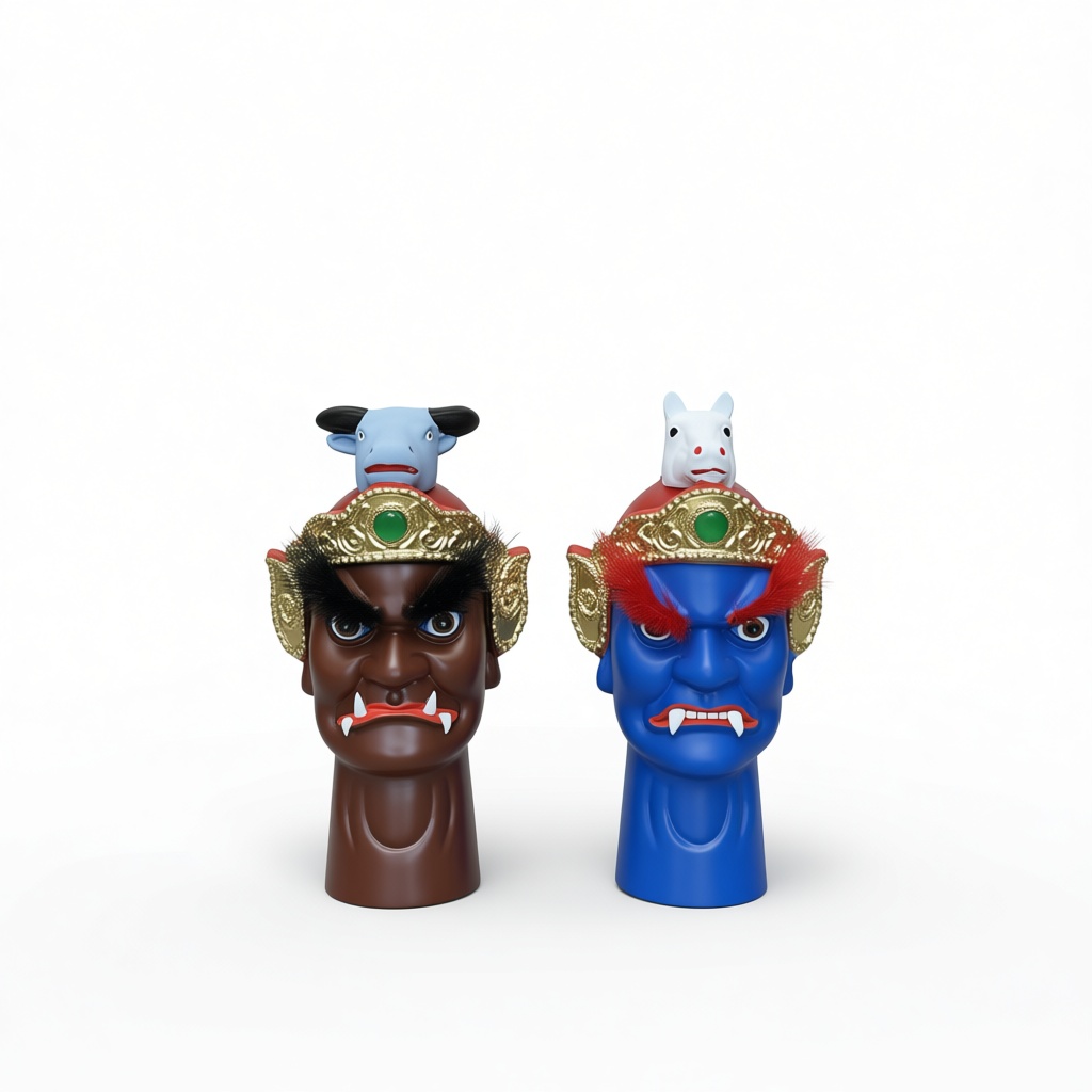 Namahage Oni Busts free 3D printable STL