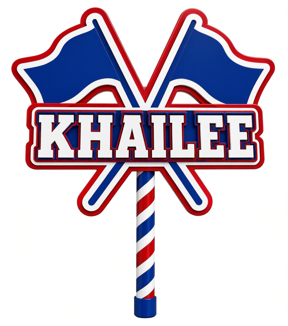 Khailee Name Sign free 3D printable STL