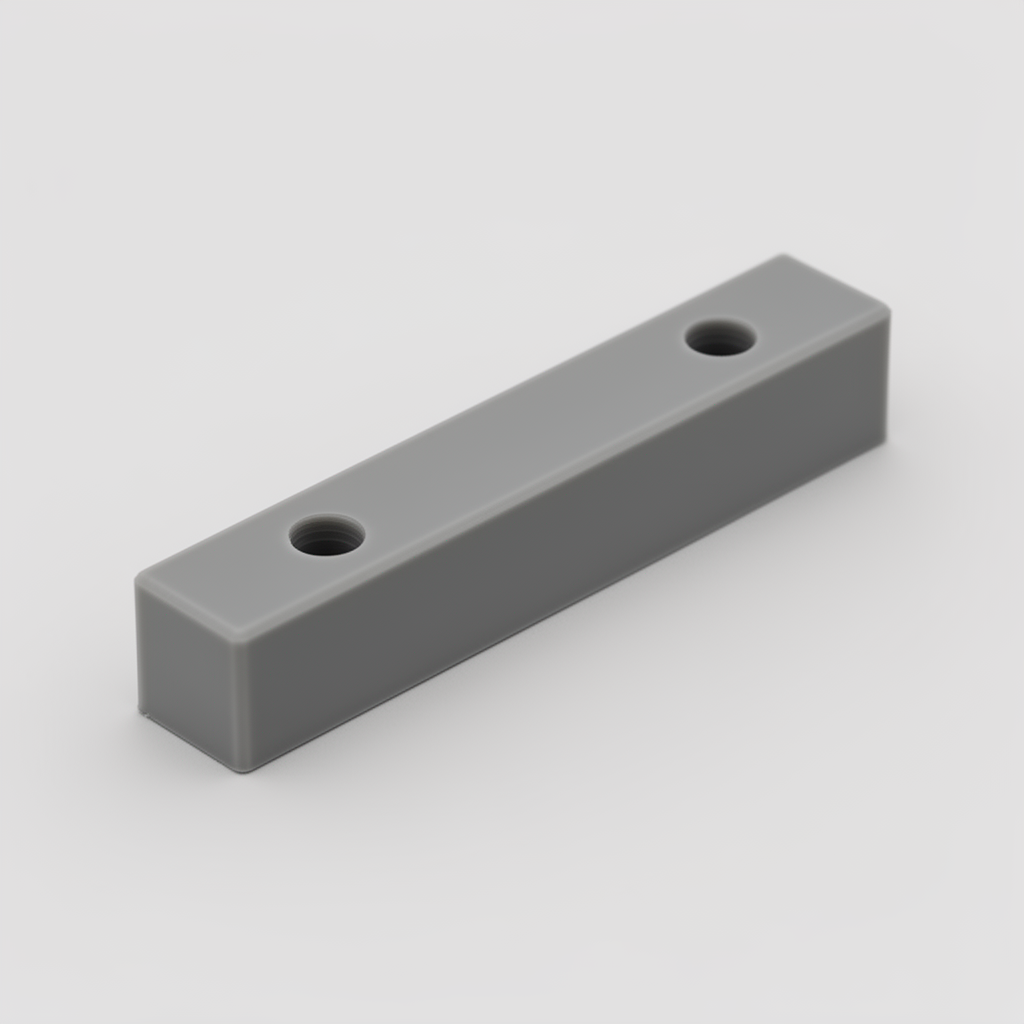 Rectangular Plate Model free 3D printable STL