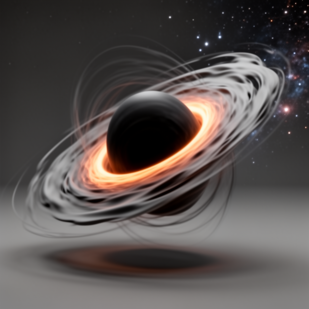 Black Hole Sculpture free 3D printable STL