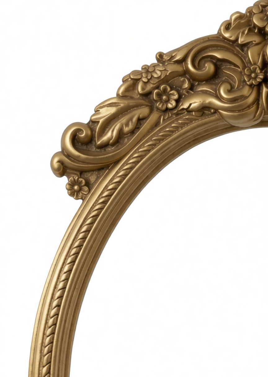 Ornate Baroque Frame free 3D printable STL