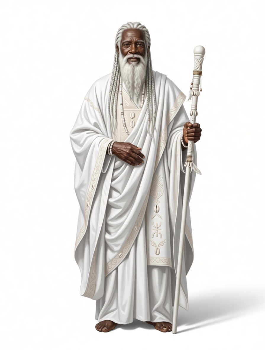 Elder Sage Figurine free 3D printable STL