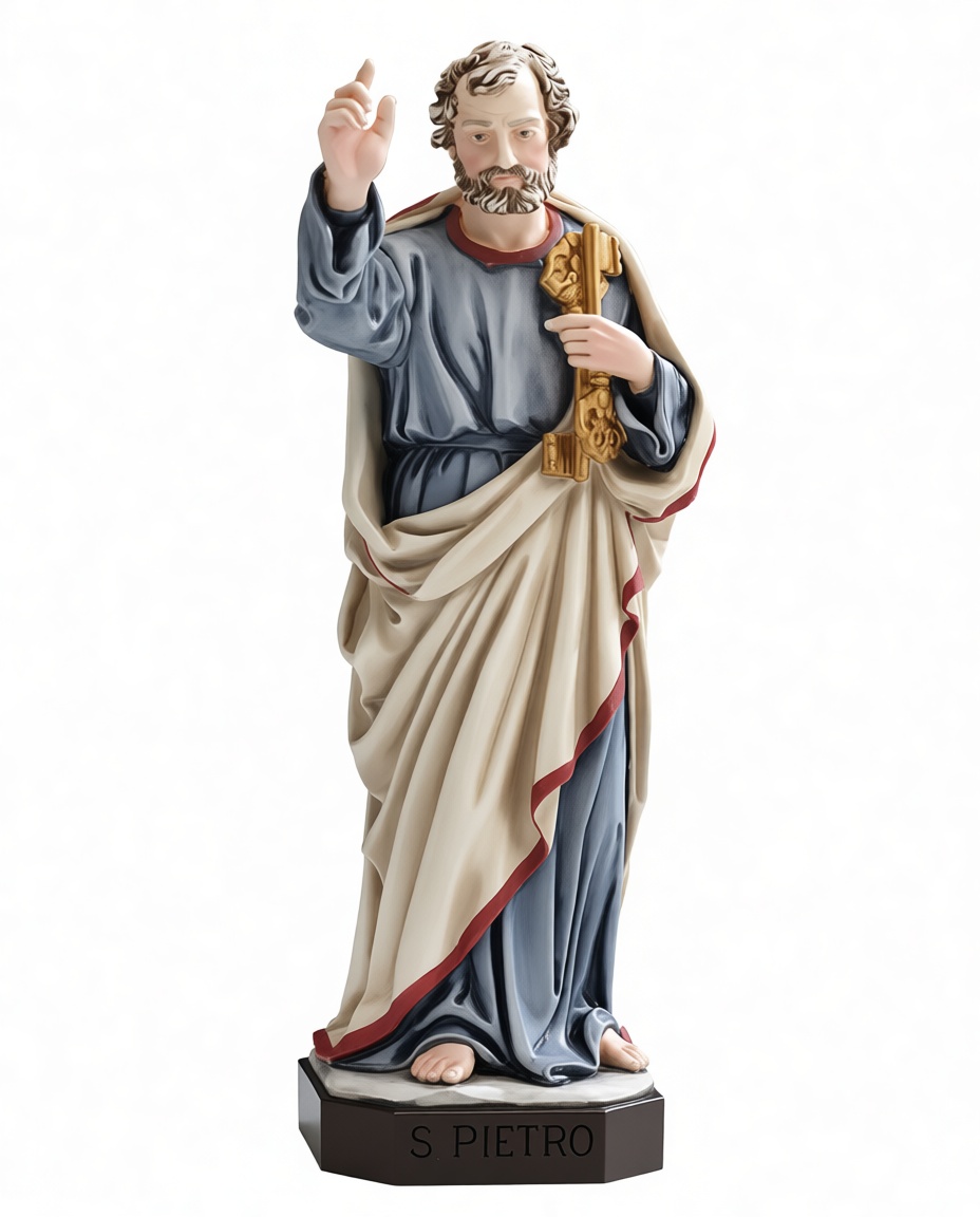 Saint Peter Statue free 3D printable STL