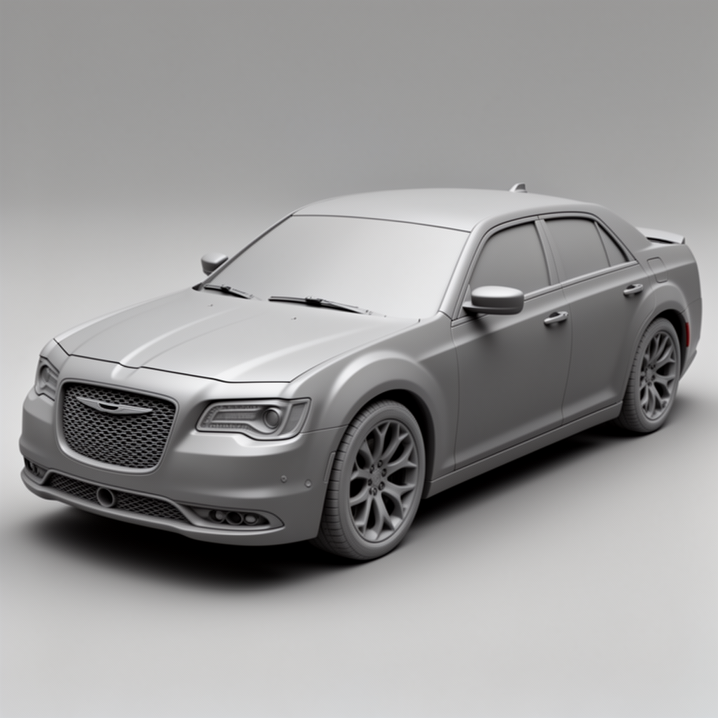 2020 Chrysler 300S Model free 3D printable STL