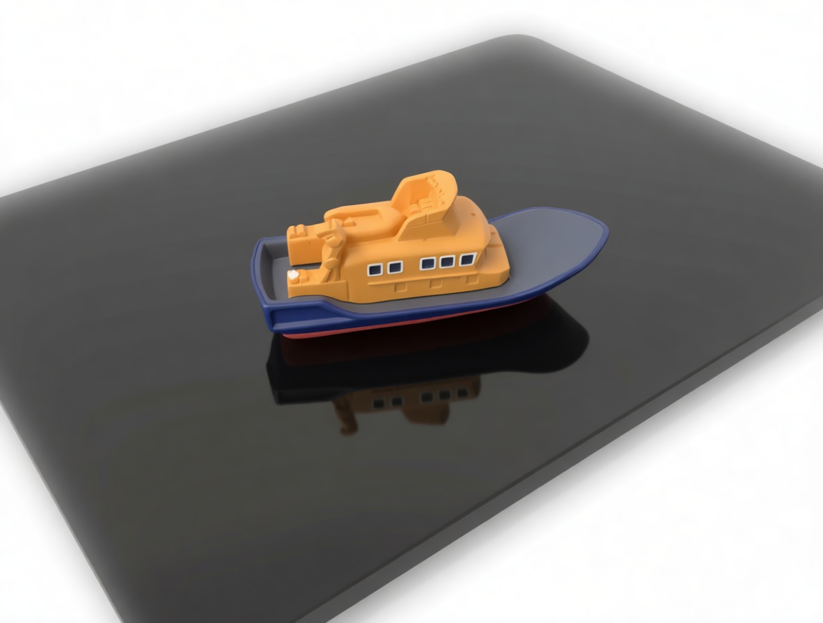 Cute Toy Tugboat Model free 3D printable STL