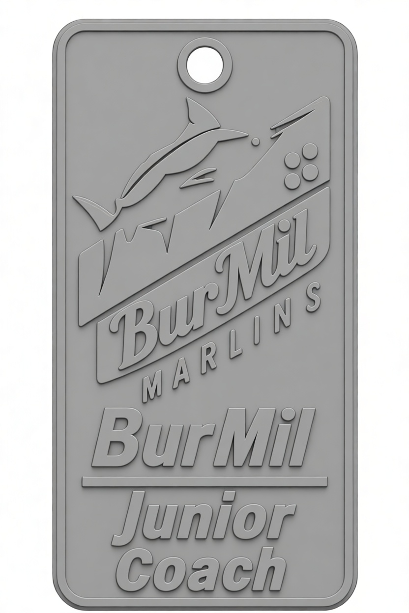 BurMil Marlins Tag free 3D printable STL