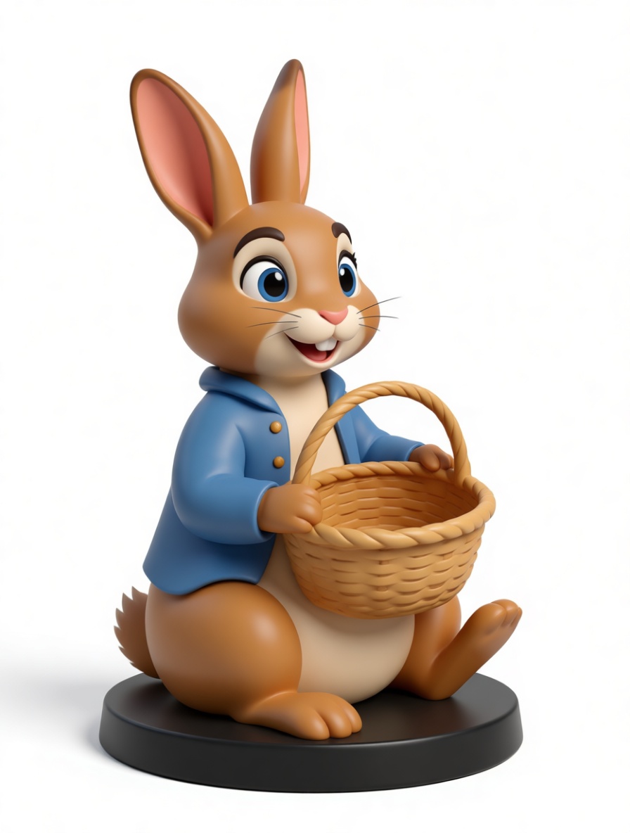 Peter Rabbit Figurine free 3D printable STL