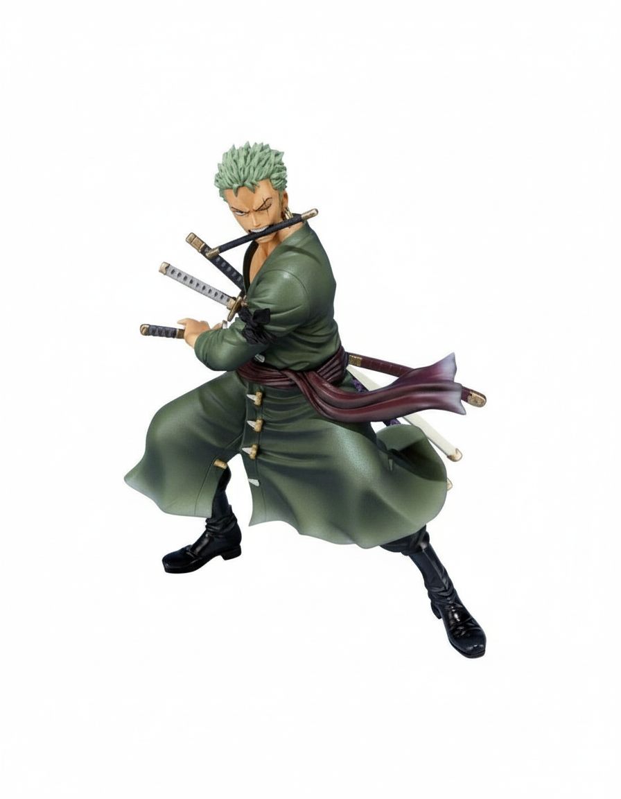 Roronoa Zoro Action Figure free 3D printable STL