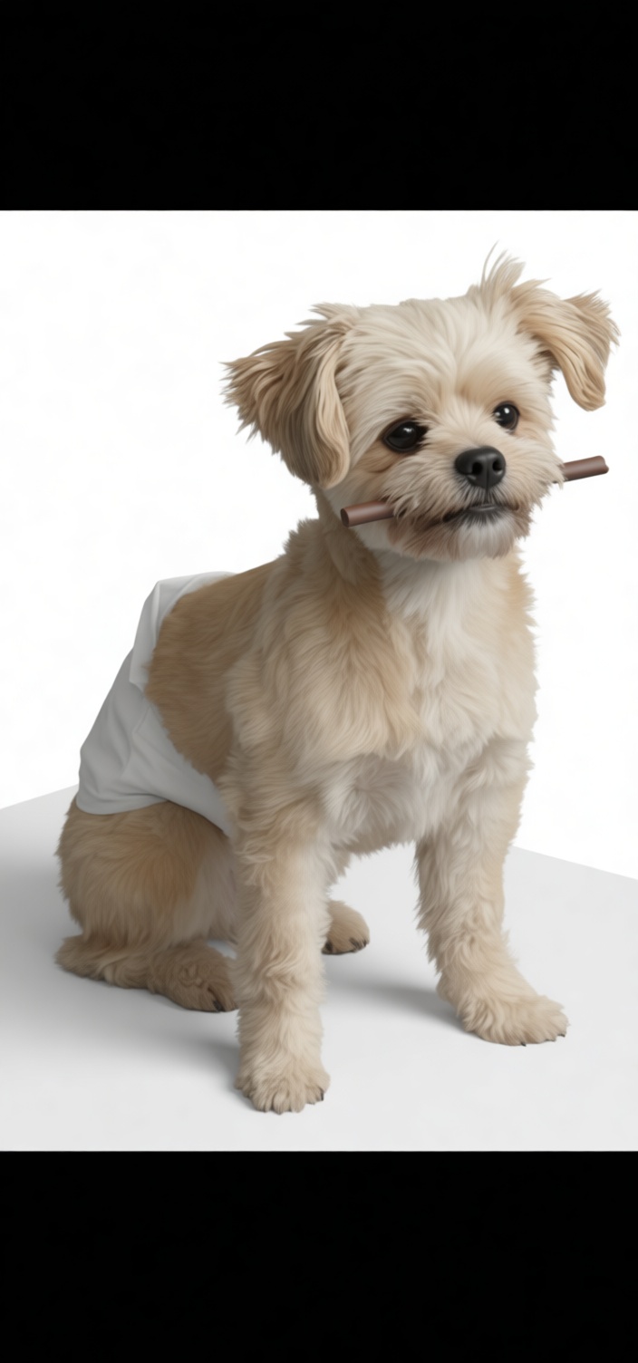 Maltese Dog Figurine free 3D printable STL