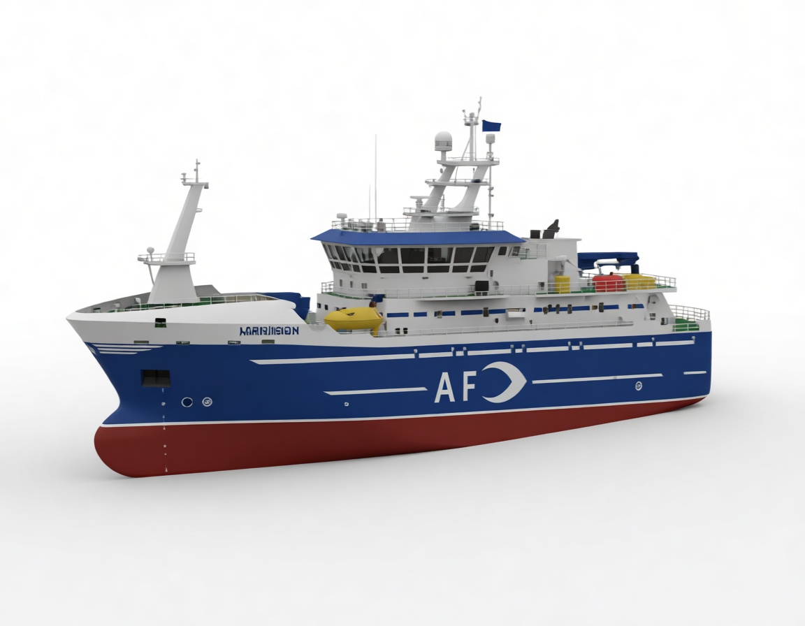 Marijision Research Vessel Model free 3D printable STL