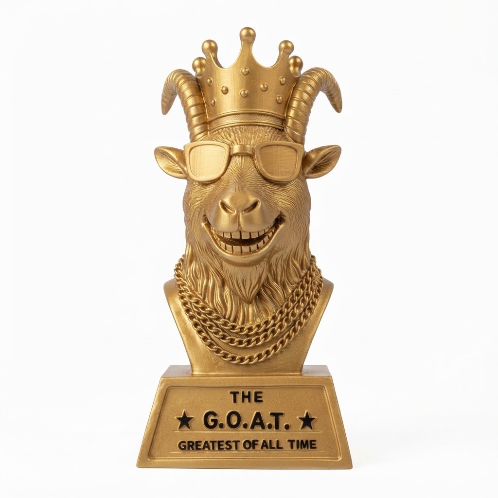 G.O.A.T. Goat Bust free 3D printable STL