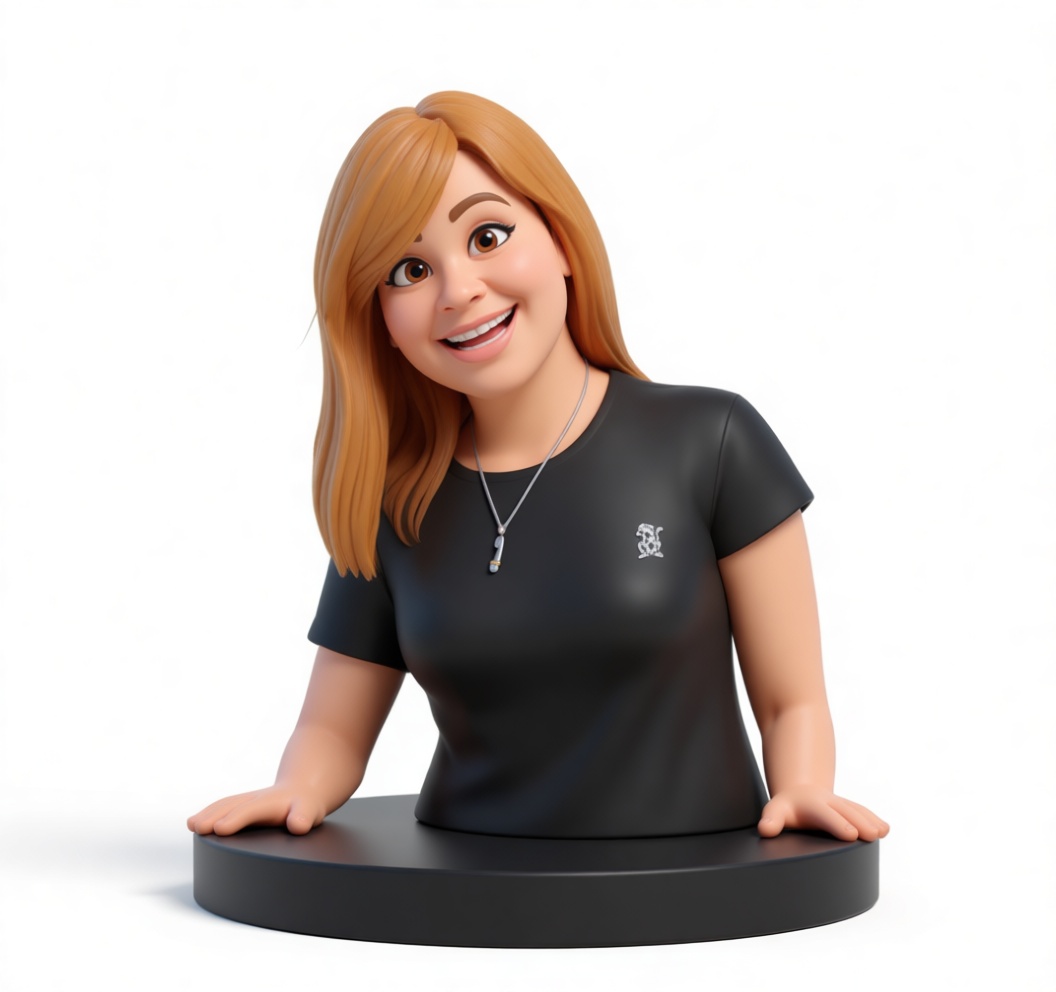 Smiling Woman Bust - Free 3D Printable STL File