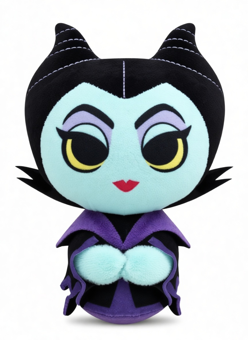 Maleficent Plush Figurine free 3D printable STL