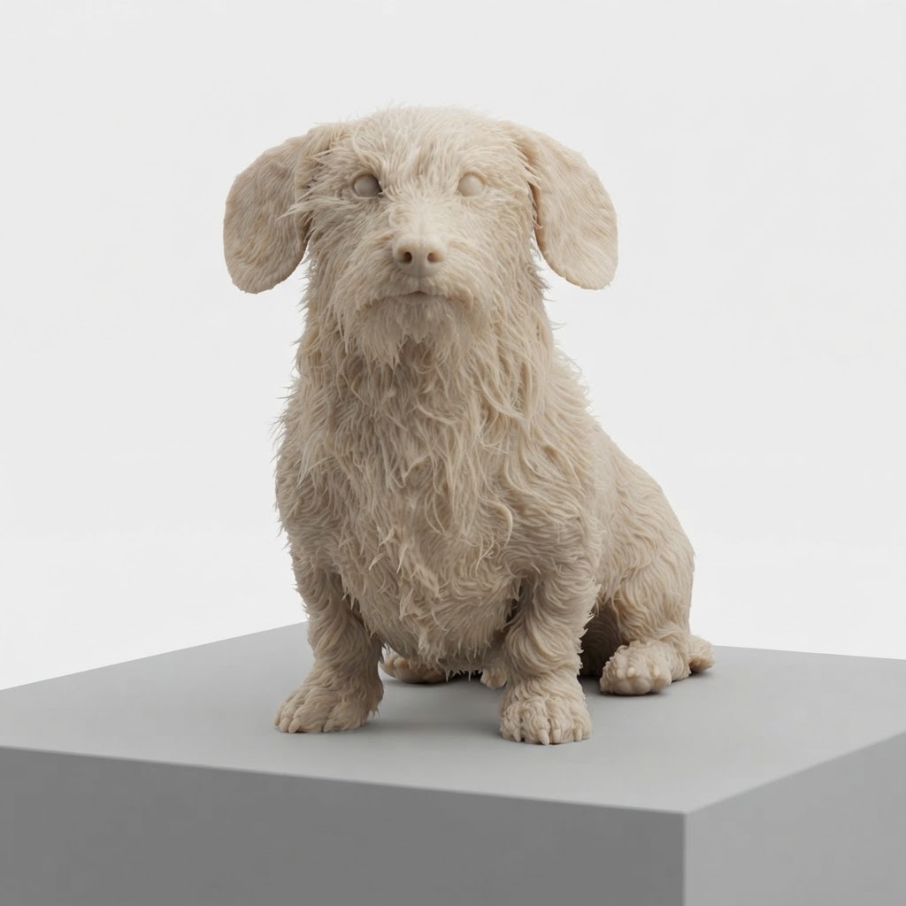 Dachshund Dog Figurine free 3D printable STL