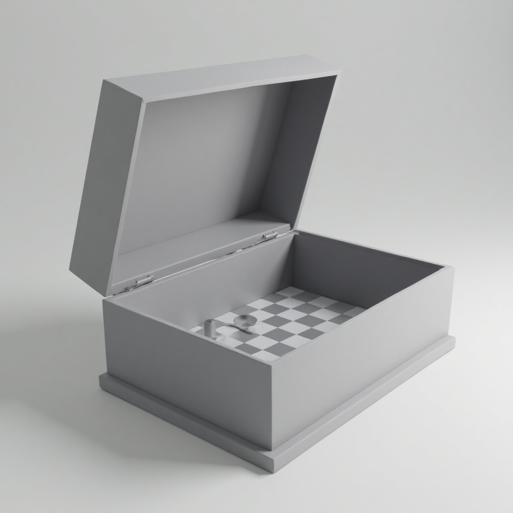 Book-Shaped Chess Box free 3D printable STL