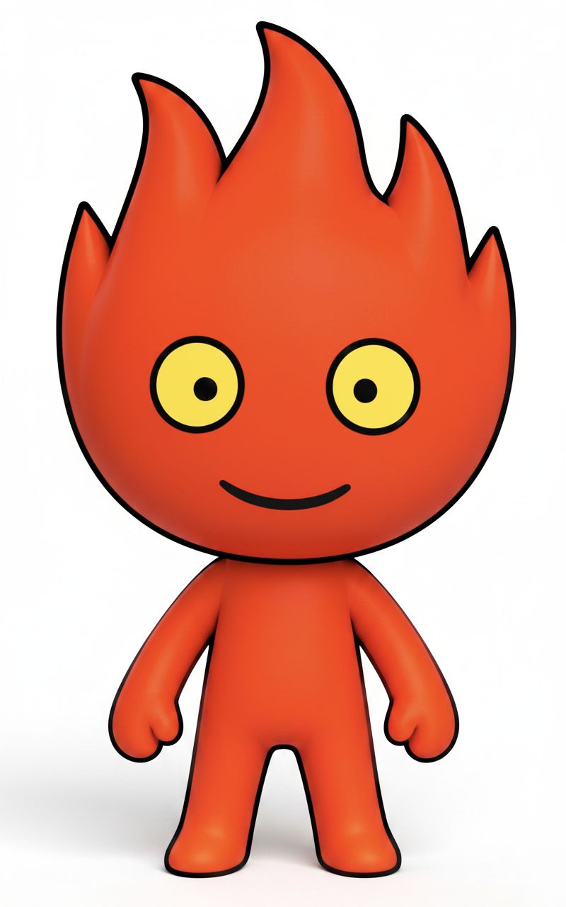 Calcifer Figurine free 3D printable STL