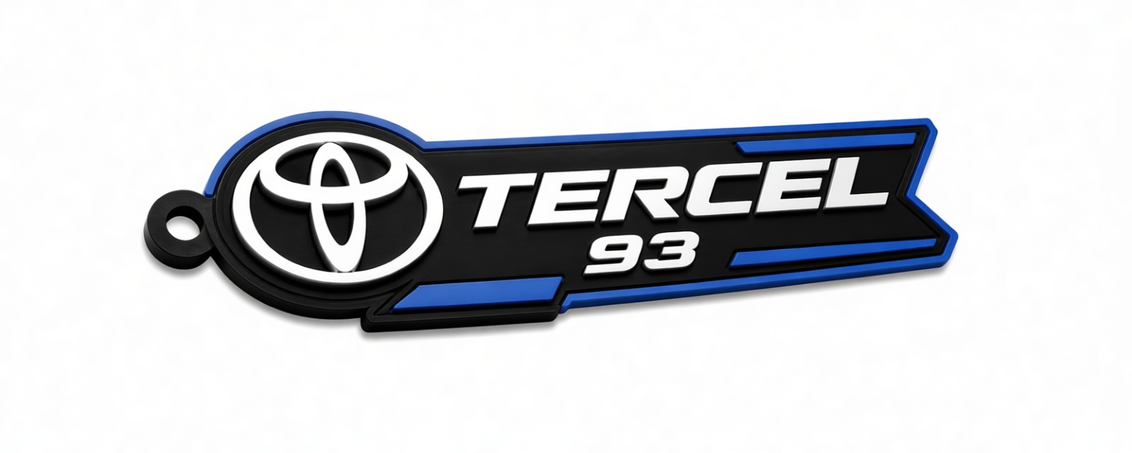 Toyota Tercel 93 Keychain free 3D printable STL