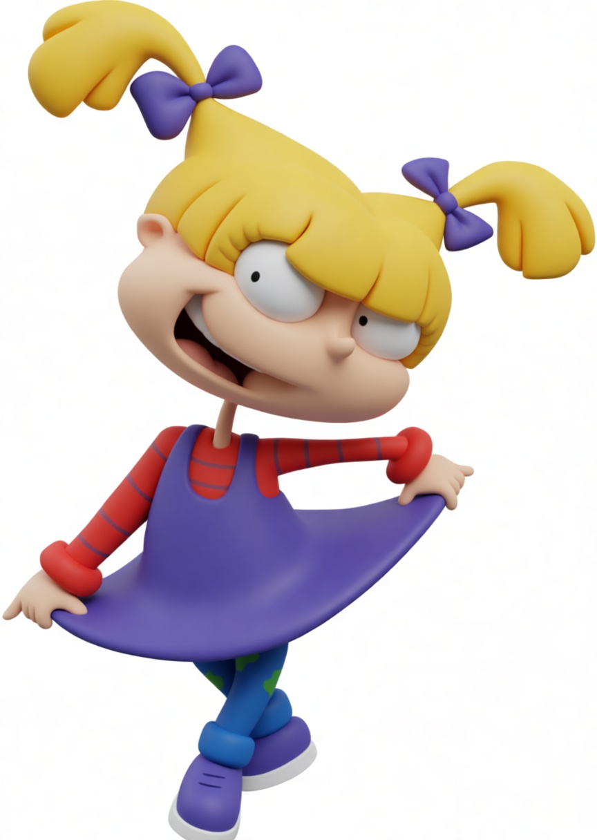Angelica Pickles Figurine free 3D printable STL