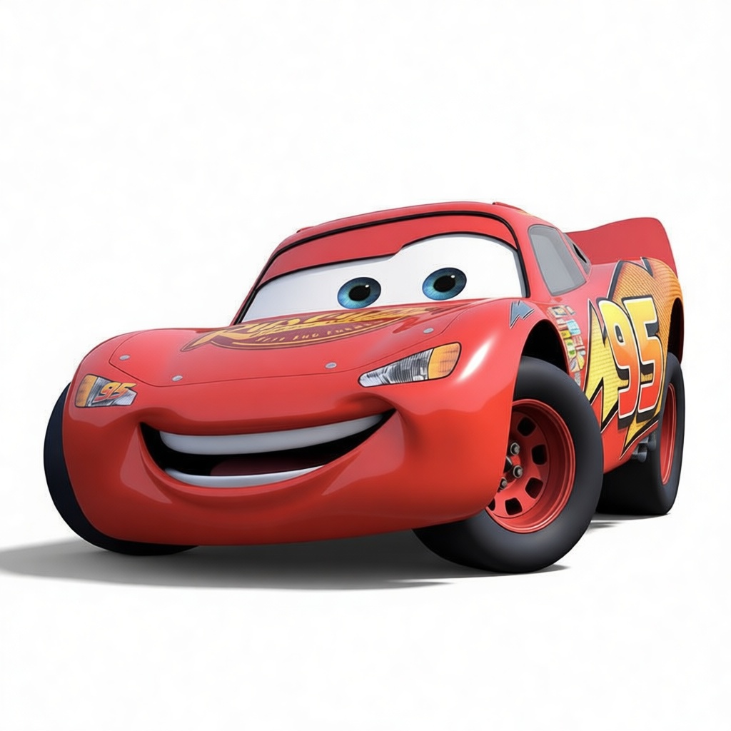 Lightning McQueen Model free 3D printable STL