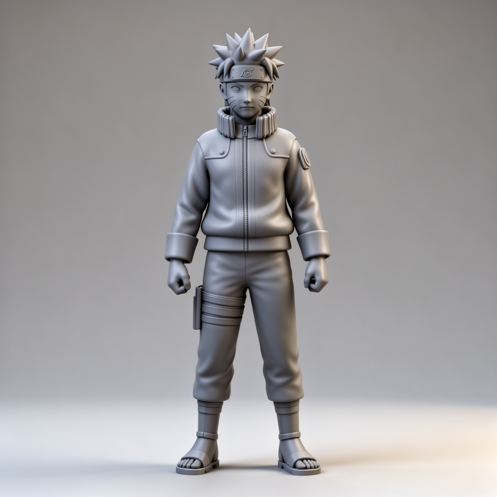 Naruto Kumman Figurine free 3D printable STL